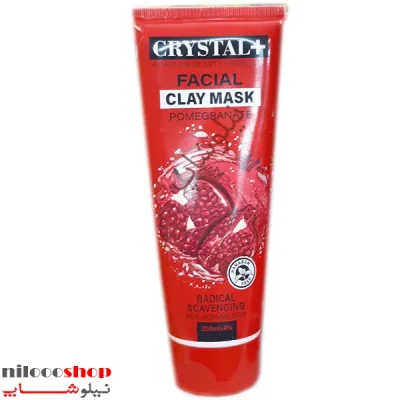 ماسک صورت کریستال مدل انار