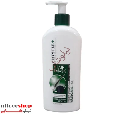 ماسک مو با آبکشی کریستال مناسب موهای آسیب دیده
