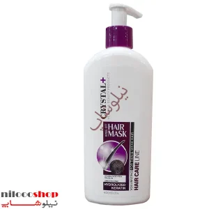 ماسک مو با آبکشی کریستال مناسب موهای نازک و ضعيف