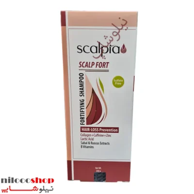 شامپو تقویت کننده موی سر اسکالپ فورت اسکالپیا