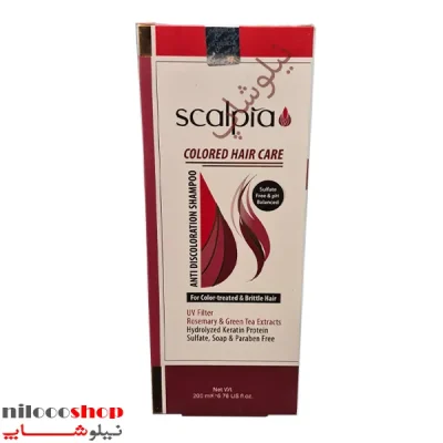 شامپو مخصوص موهای رنگ شده اسکالپیا