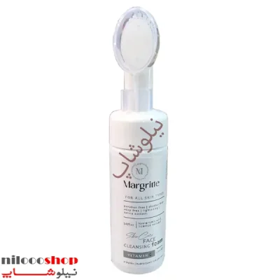 فوم شستشو روشن کننده صورت مارگریت مناسب انواع پوست