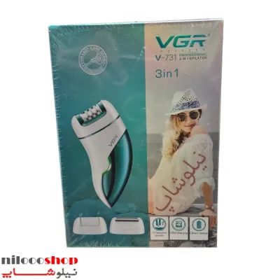 اپیلاتور سه کاره وی جی ار مدل V-731