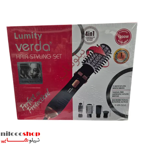 سشوار برس ‌دار چرخشی وردا مدل 5010