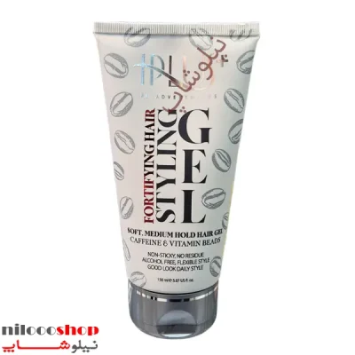 ژل حالت دهنده و تقویت موی سر آی پلاس حاوی ویتامین و کافئین