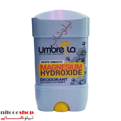 استیک ضد تعریق زنانه آمبرلا مدل White And Smooth حجم 75 میلی لیتر