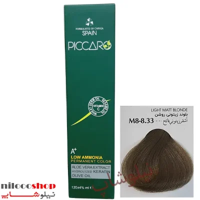 رنگ مو پیکارو شماره M8(8.33)