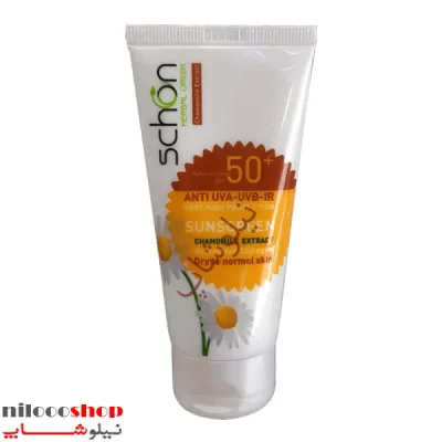کرم ضد آفتاب رنگی شون SPF50 مناسب پوست خشک و نرمال حجم 50 میلی لیتر