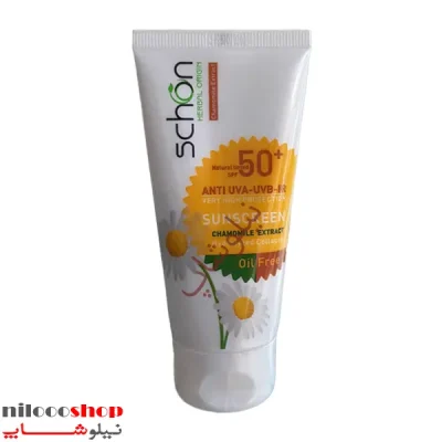 کرم ضد آفتاب رنگی شون فاقد چربی spf50 حجم 50 میلی لیتر